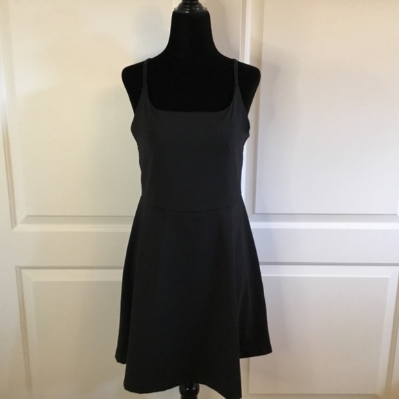 Women’s Black Spaghetti Strap Mini Summer Dress - Picture 2 of 5